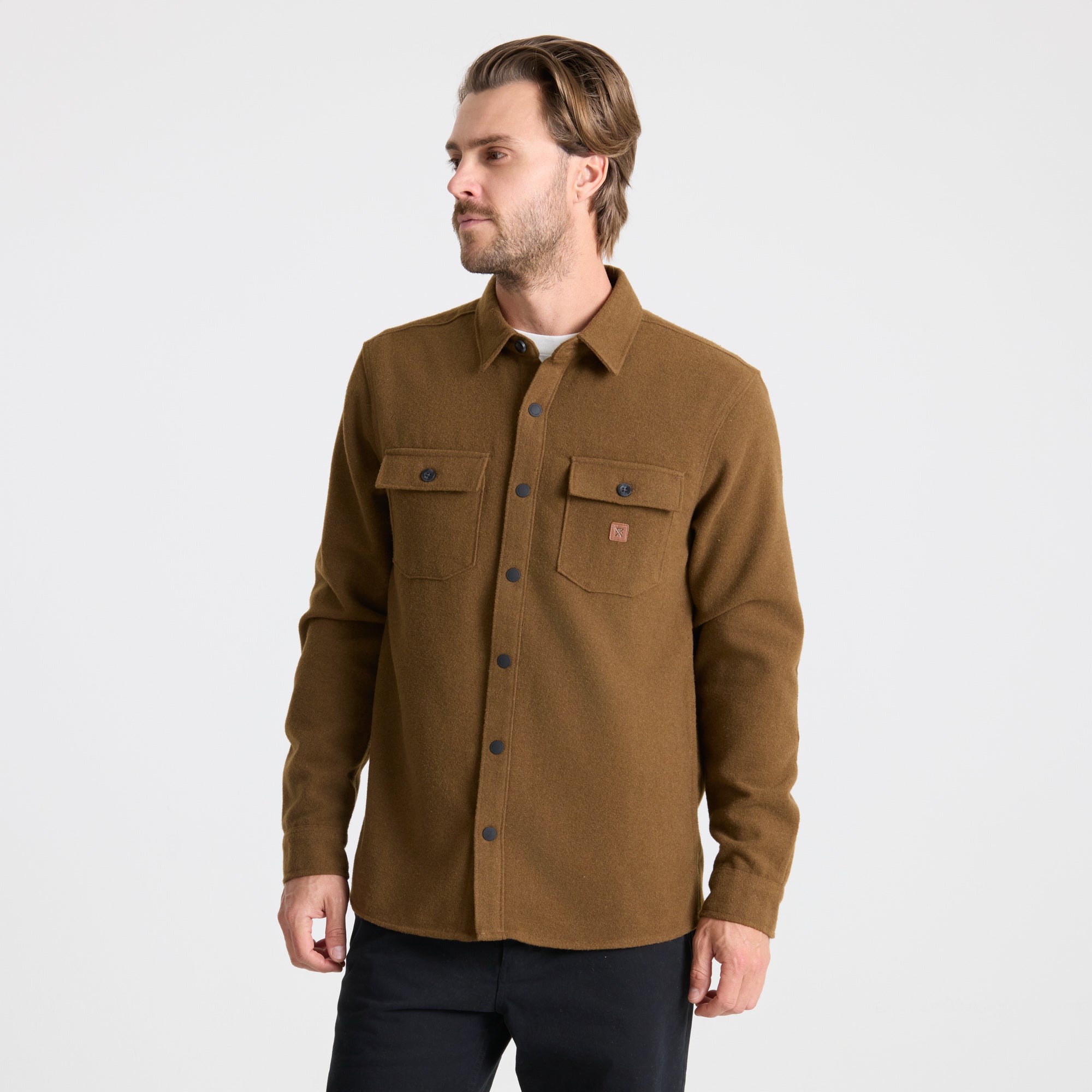 Nordsman Long Sleeve Flannel in Otter – Roark