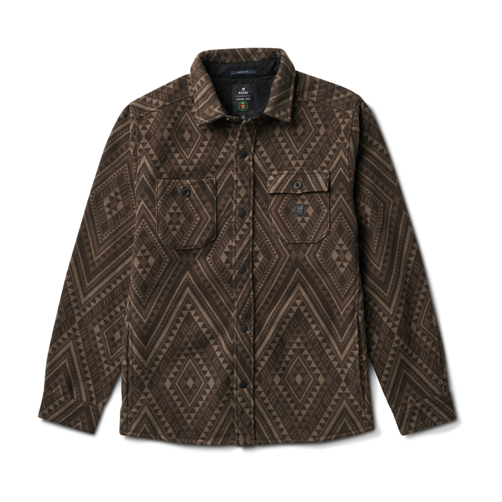 The front of Roark's Andes Manawa Tapu LS Flannel Big Image - 1