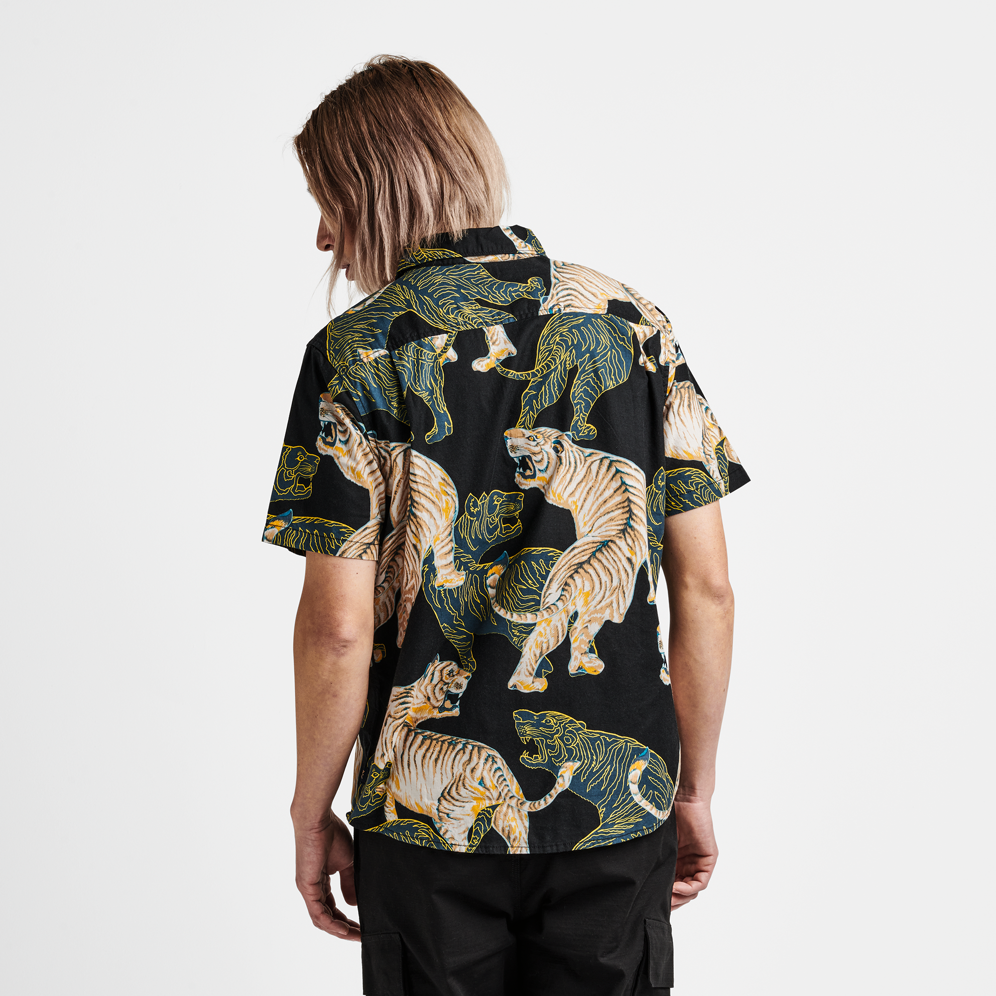 Journey Shirt - Aloha From Japan Black Shadow Tiger – Roark