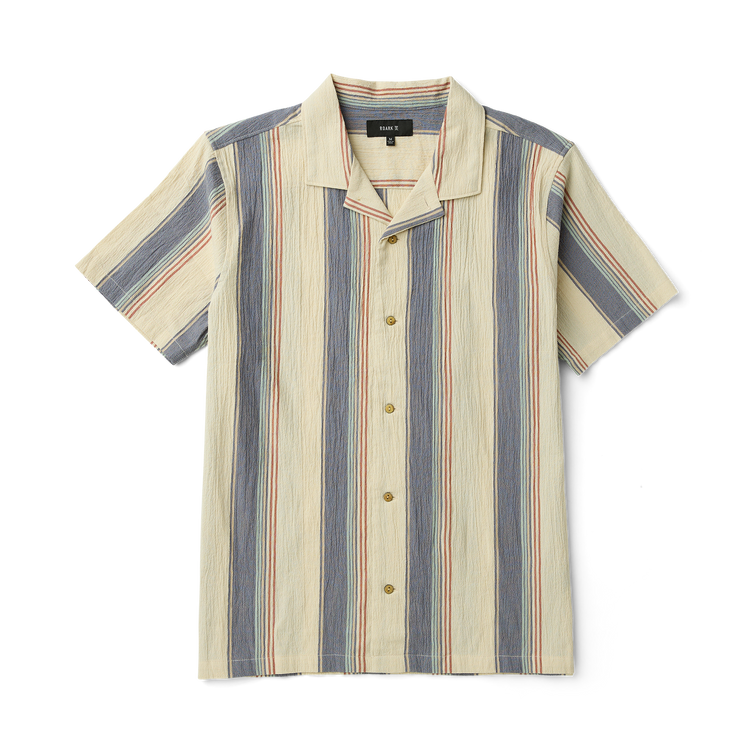 Gonzo Short Sleeve Button Up Shirt in Ivory – Roark