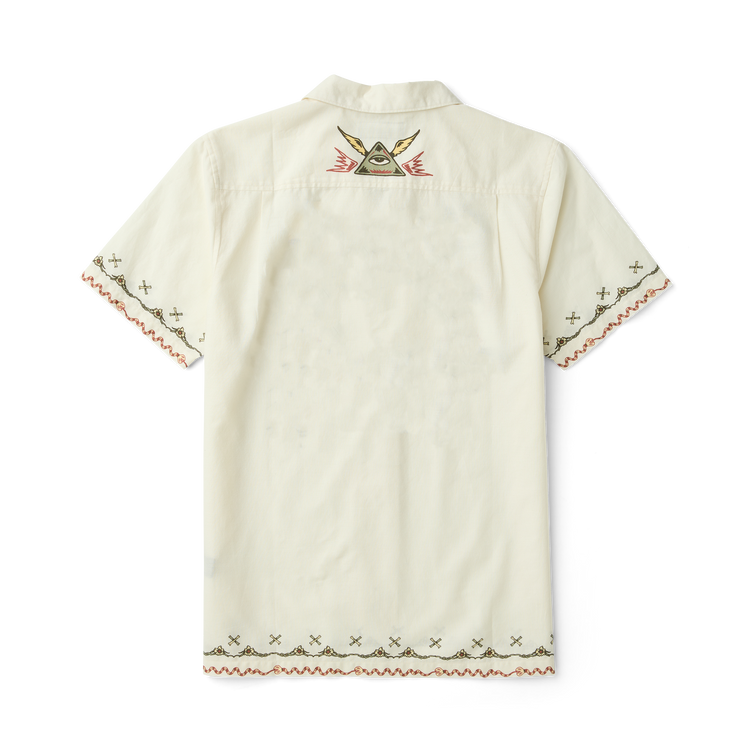ビヨンドクロージング A4 WIND SHIRT- マルチカムMEDIUM Gonzo Short Sleeve Button Up Shirt in Unbleached – Roark