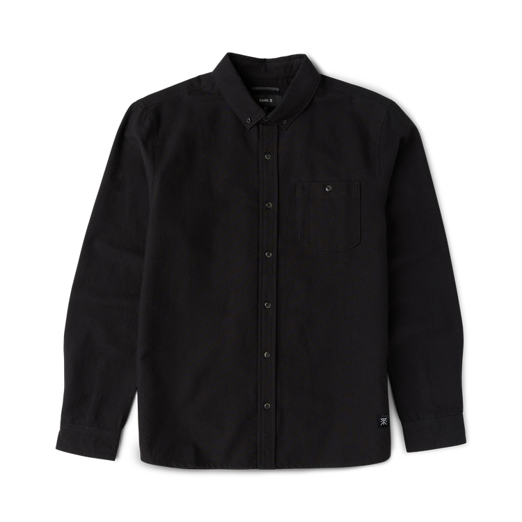 Scholar Chambray Button Up Shirt in Black – Roark