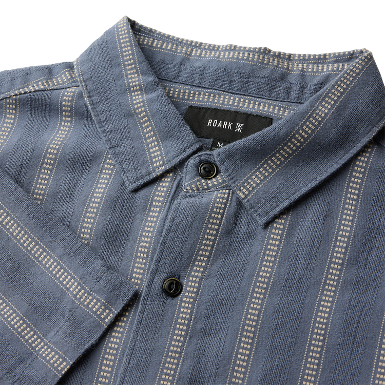 Crosswinds Button Up Shirt in Neptune – Roark