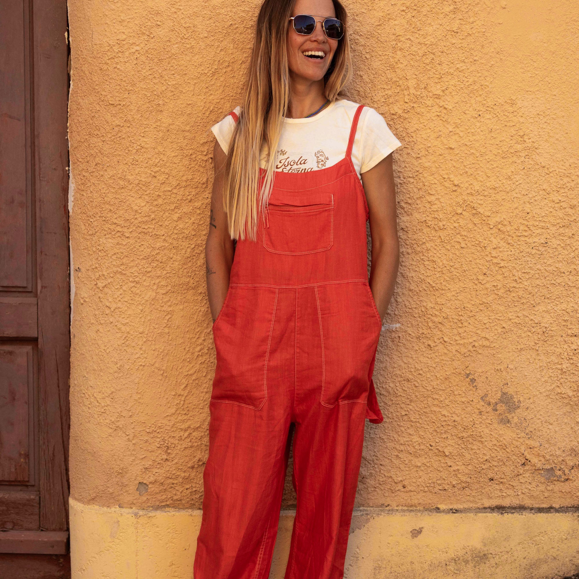 holk(ホーク) / deck overall (unisex) Hard Yakka x Thrills Coverall - Yakka Blue| Thrills Co. USA