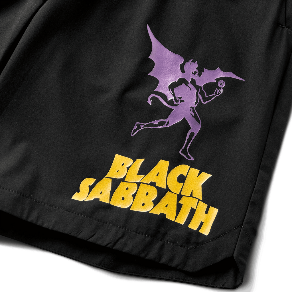 The logo of Roark Run Amok's Serrano 2.0 Shorts 8" - Black Sabbath Black Big Image - 7