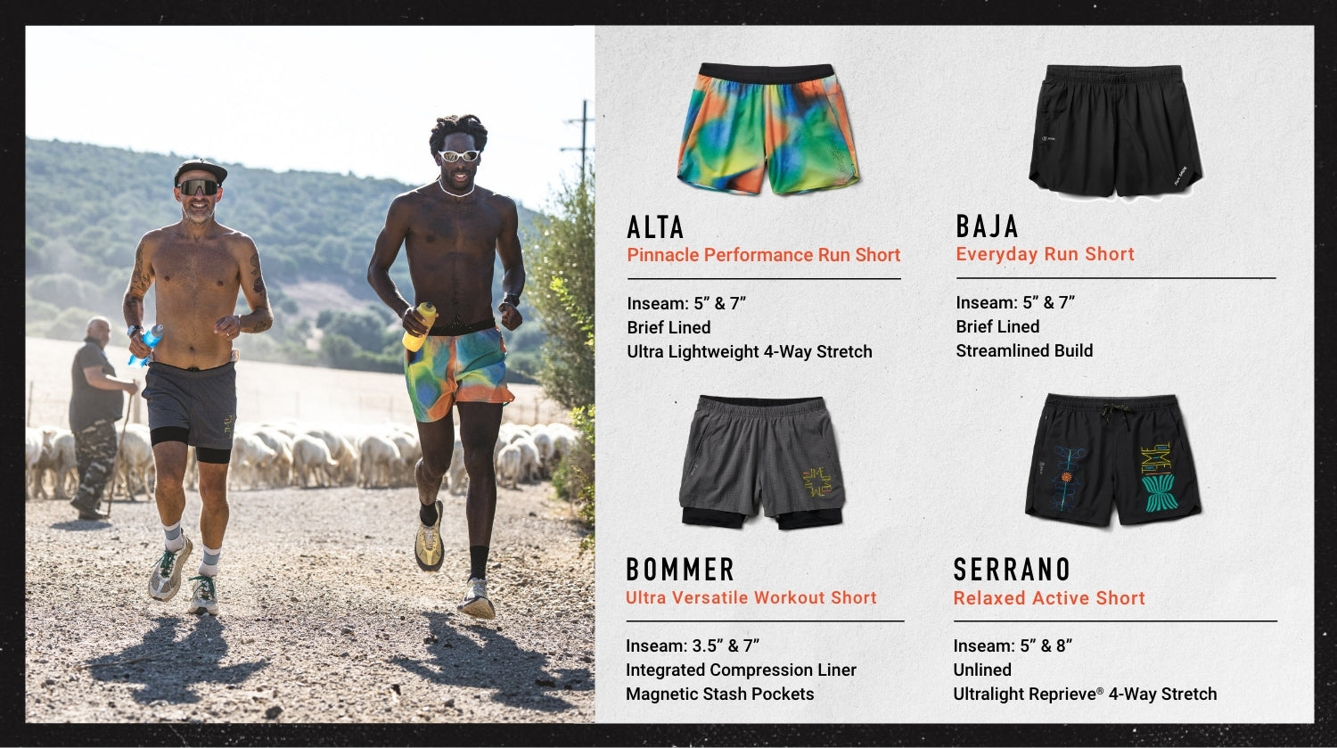 Run Amok Shorts Roark