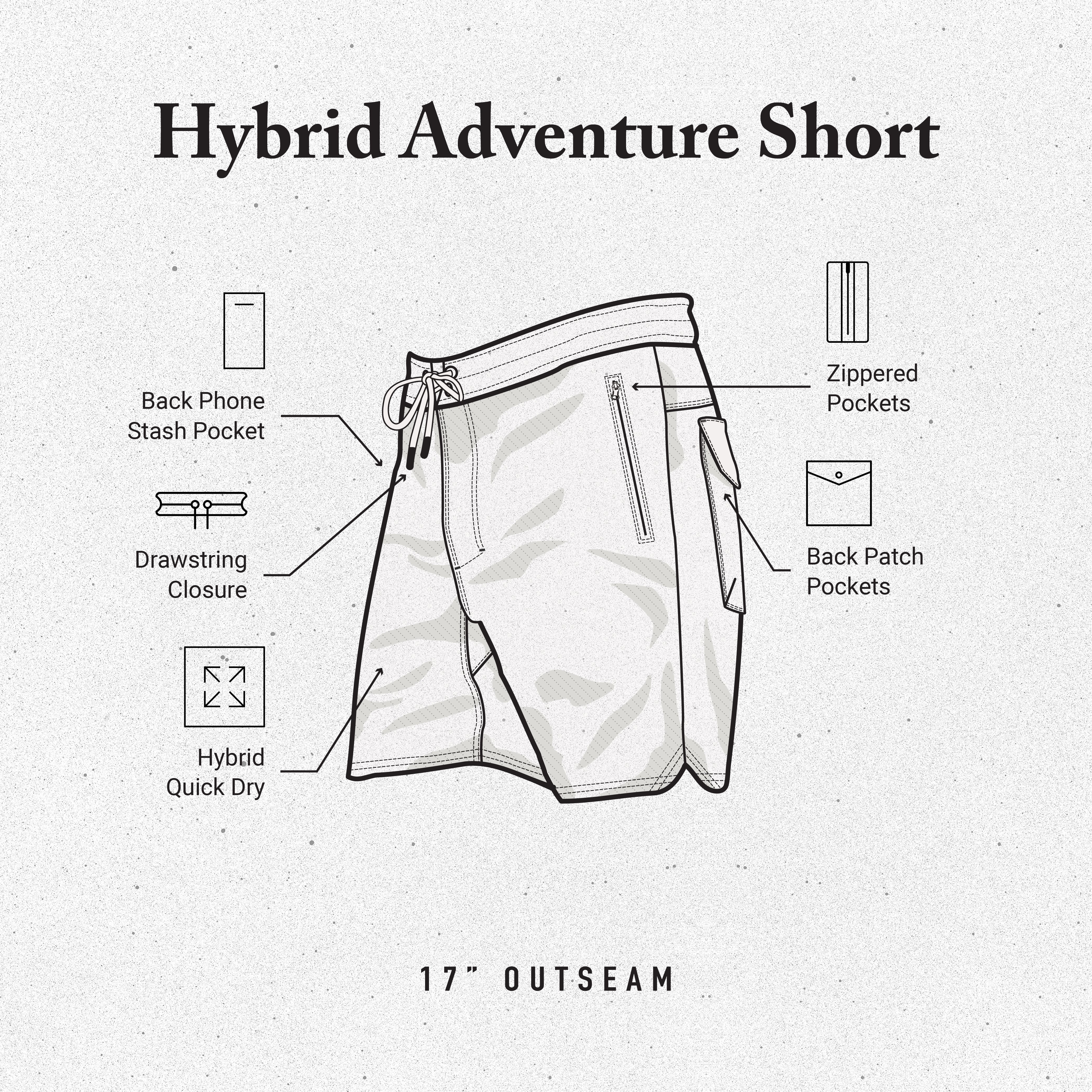 Layover Trail Shorts - Military | Roark