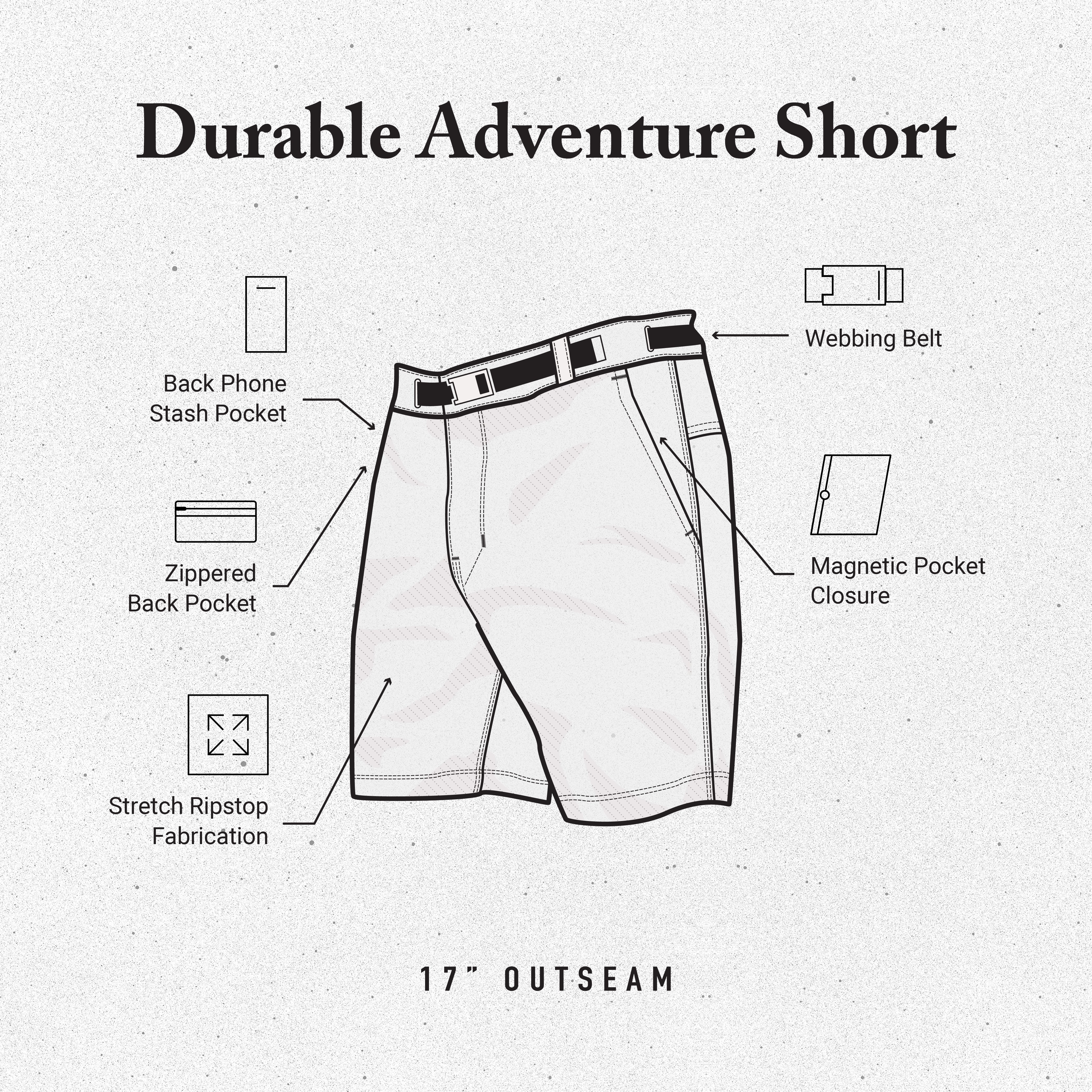 Campover Shorts - Military | Roark