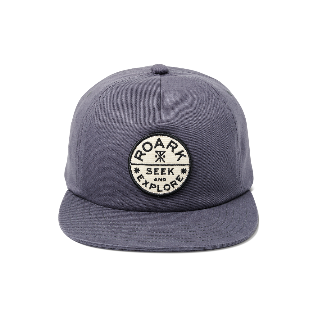 Layover Strapback Hat - Blue Grey Big Image - 1