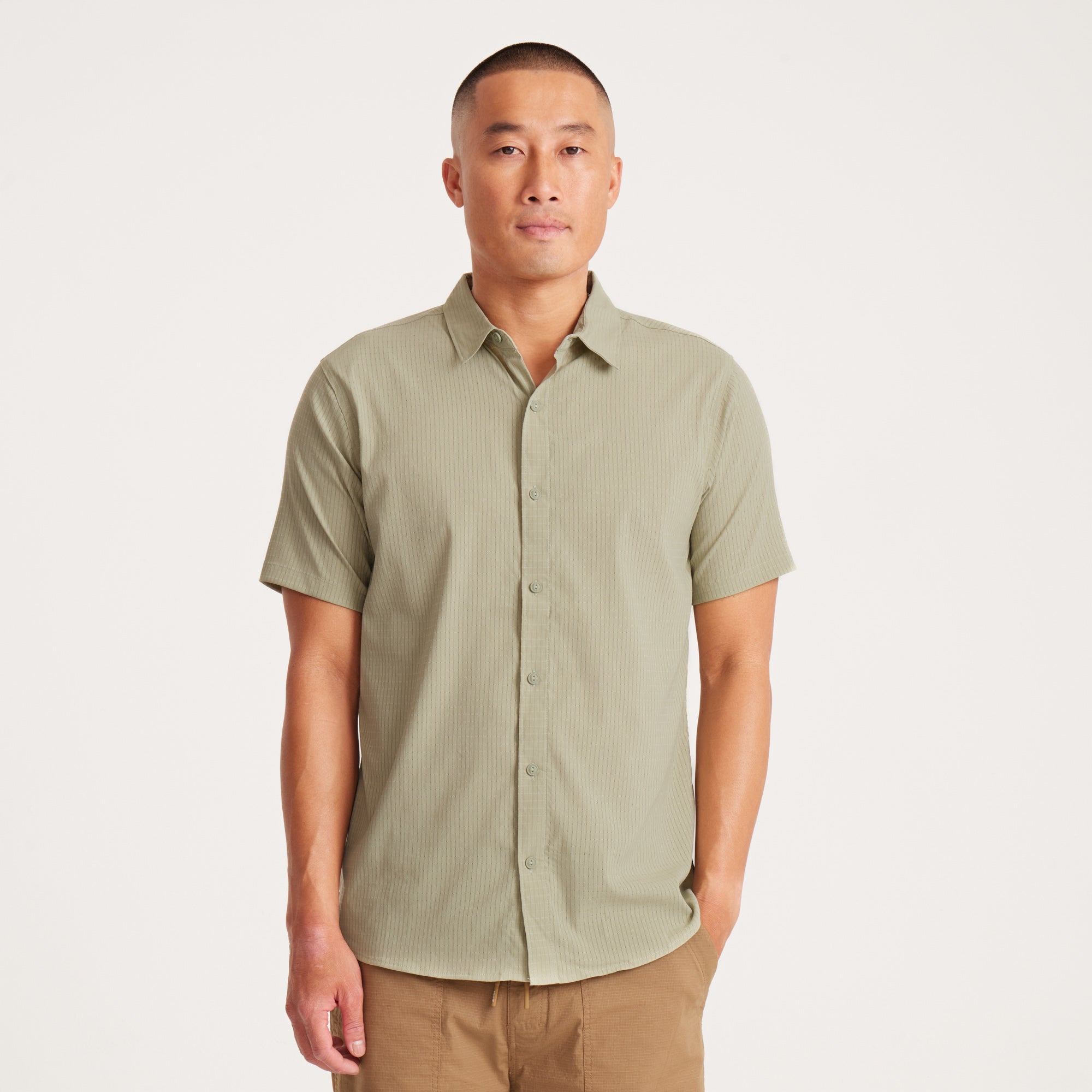 トップス THE ROW Bec Short Sleeve Button-Up Shirt THE ROW Bec