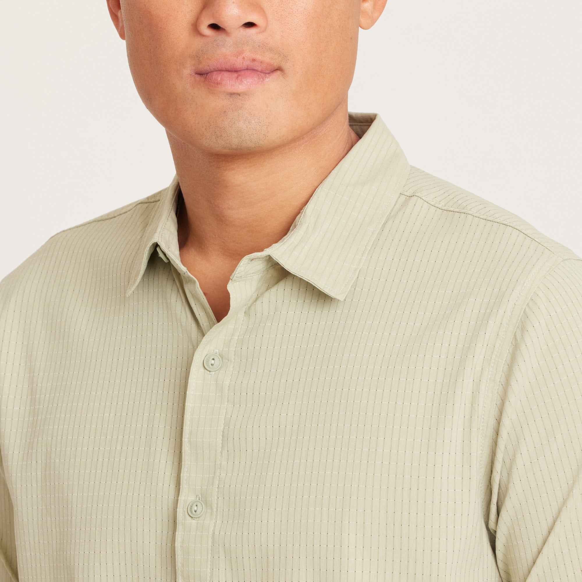 Bless Up Breathable Stretch Shirt in Sage – Roark