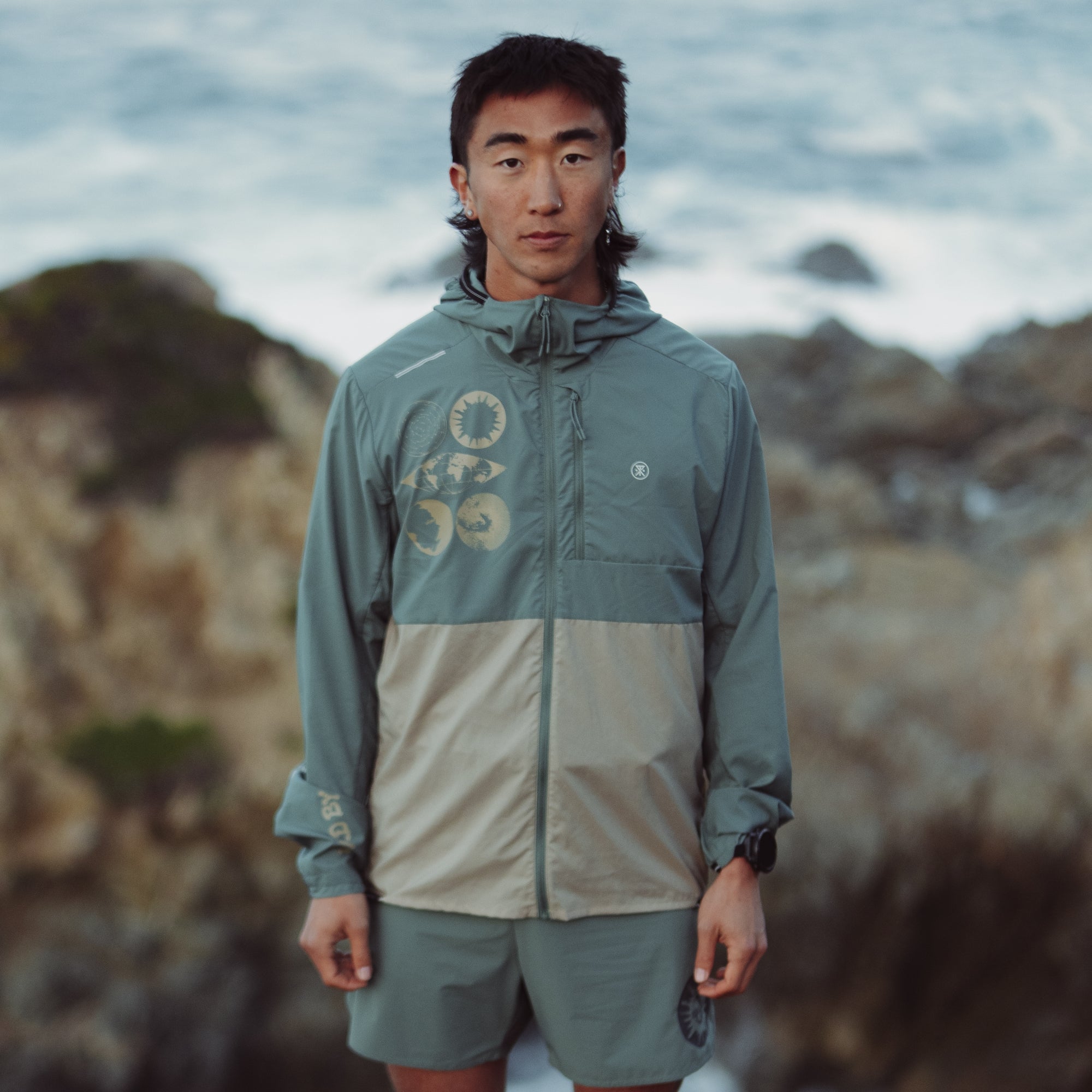 Secondwind 3.0 Jacket in Slate Green/Tan – Roark