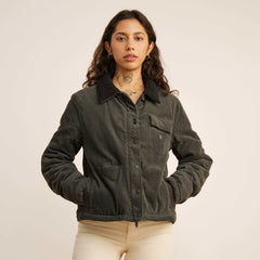 Axeman Jacket - Vintage Corduroy Black | Roark