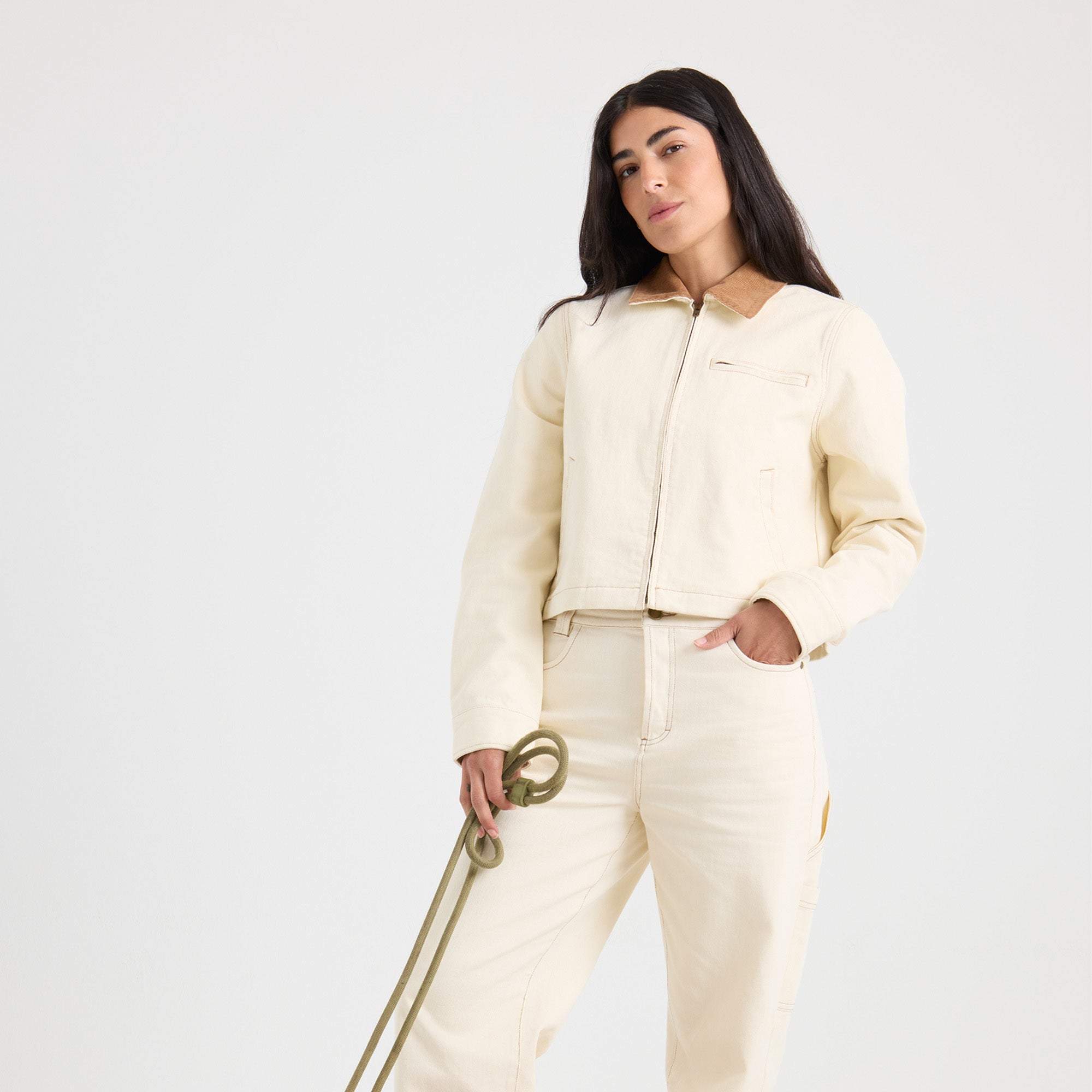 HWY 1 Jacket in Bone – Roark
