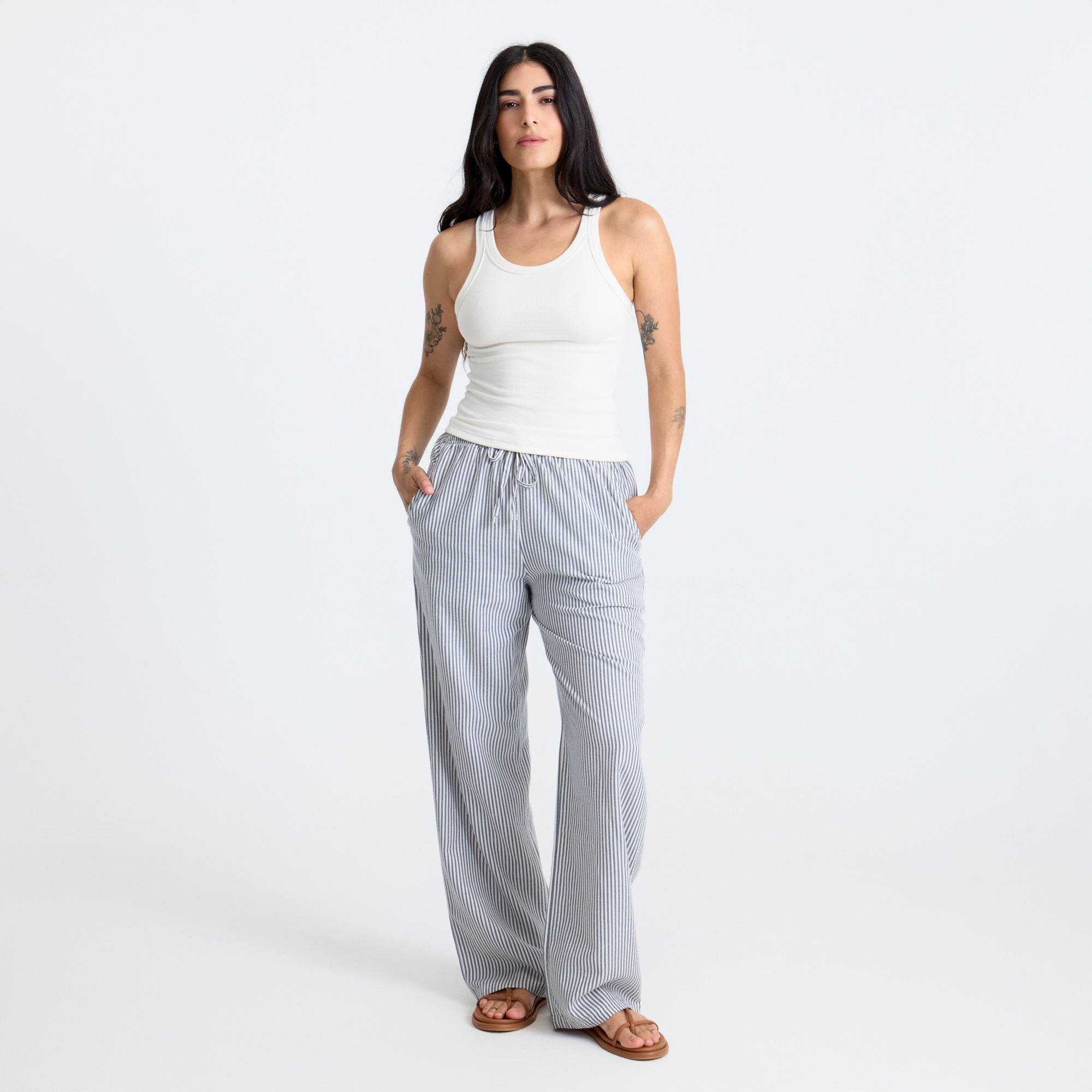 Wind Worn Tank Top in Bone – Roark