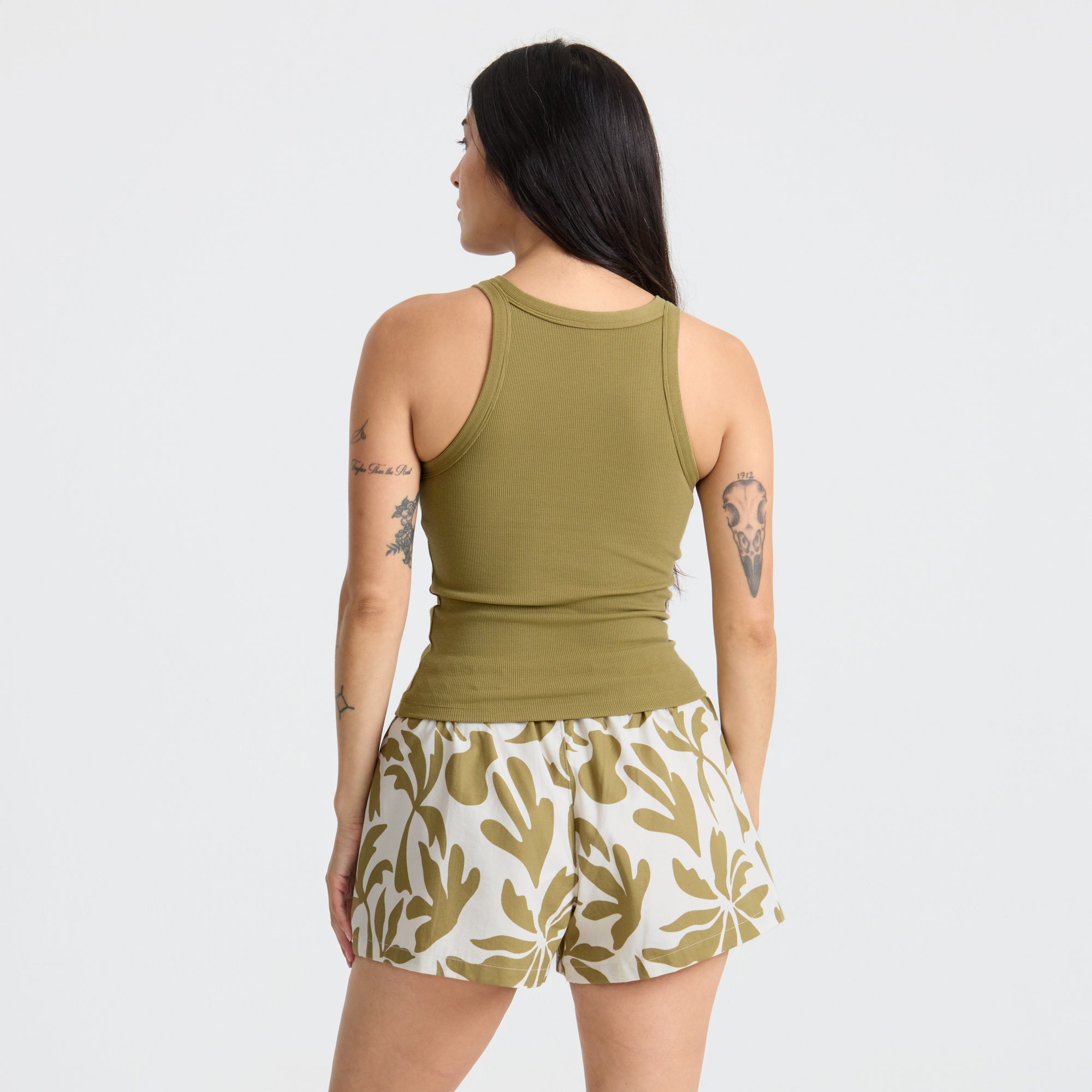 Wind Worn Tank Top in Dusty Olive – Roark