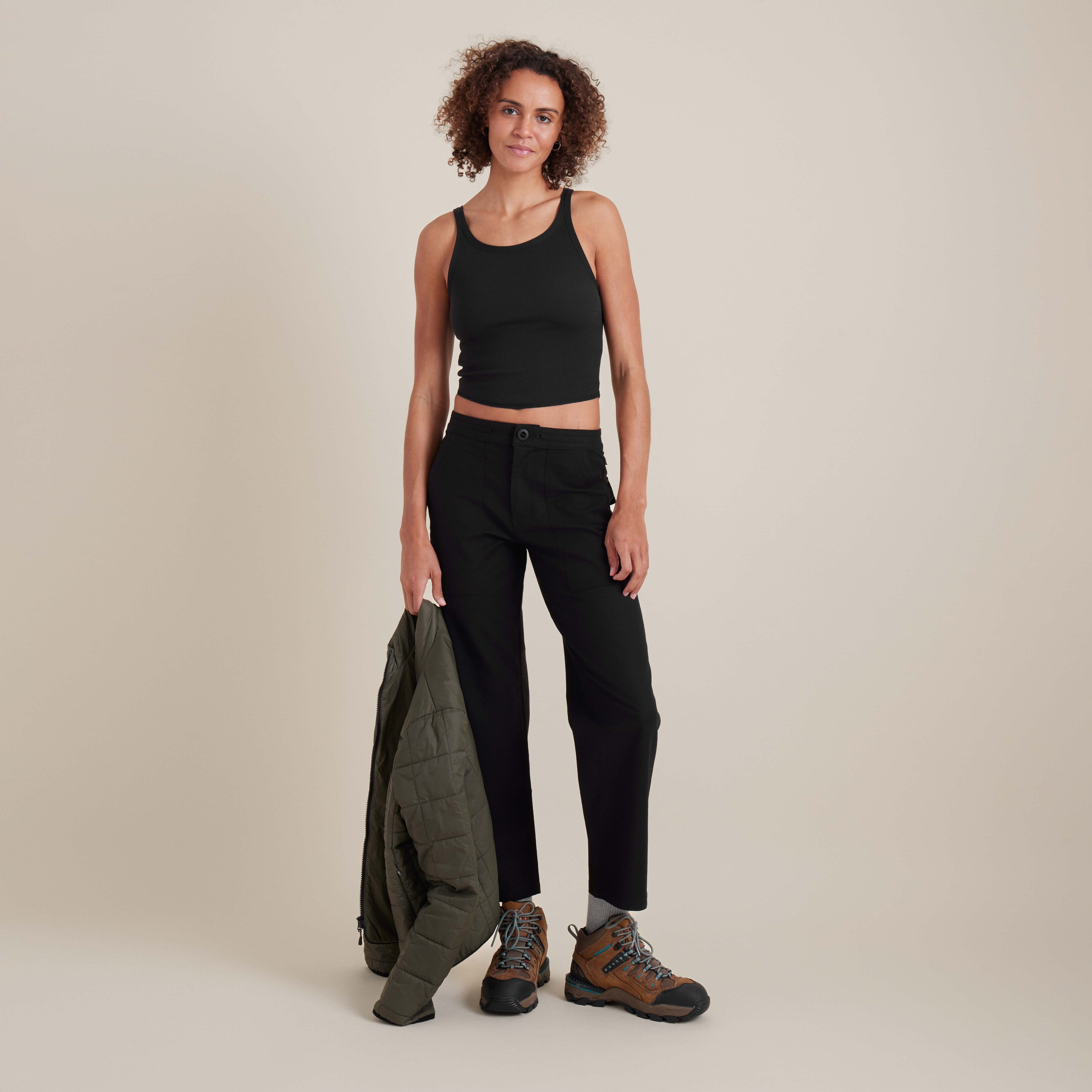トップス 10s The Viridi-anne tank top dark wear Wind Worn Tank Top - Black | Roark
