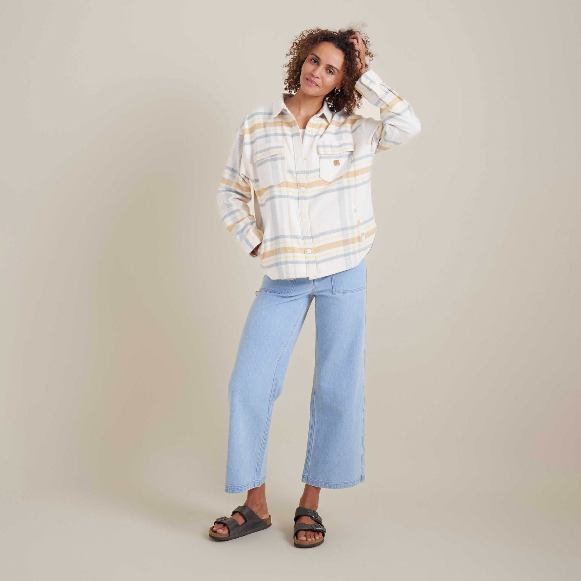 Amberley Flannel in Dusky Sky – Roark