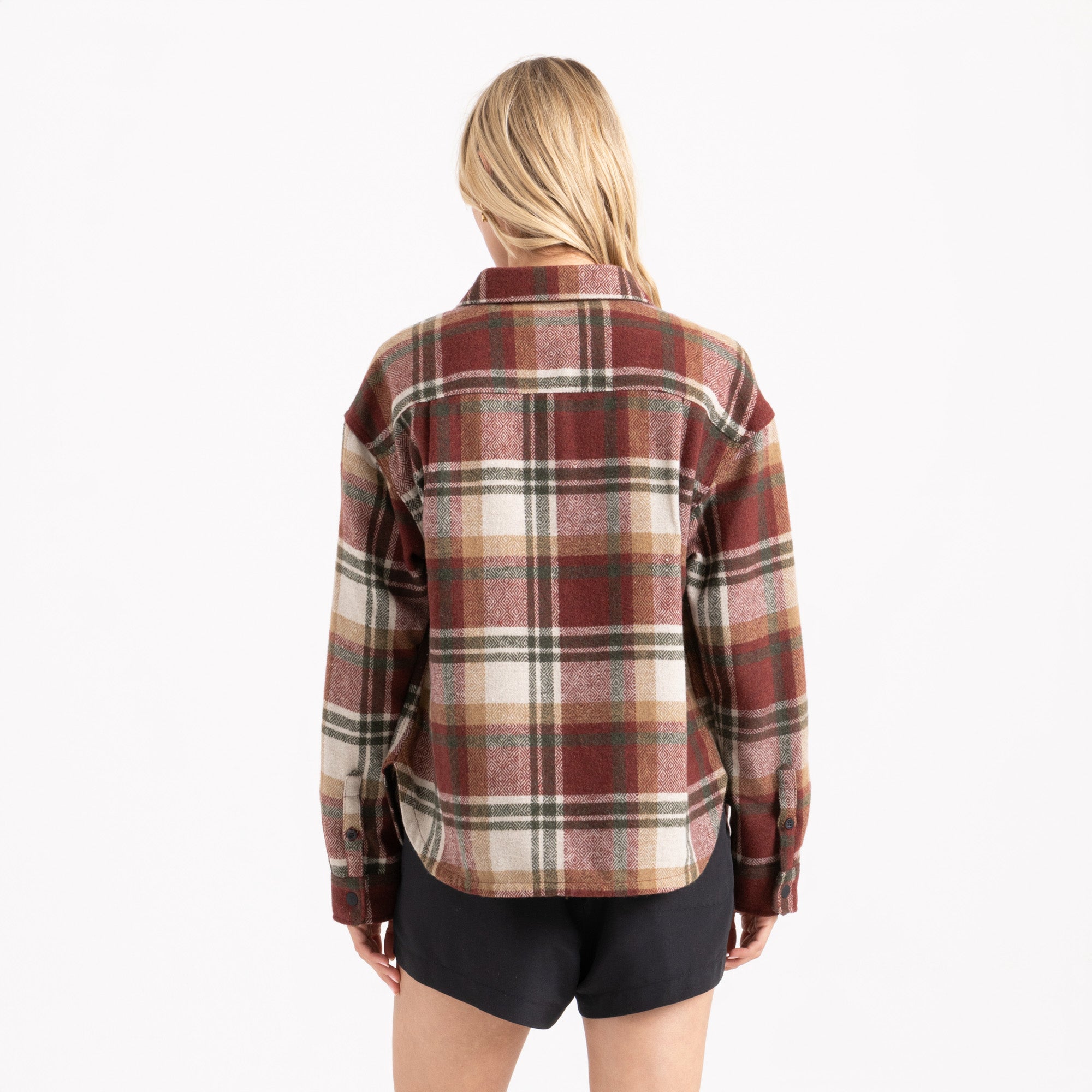 Amberley Flannel in Sangria – Roark