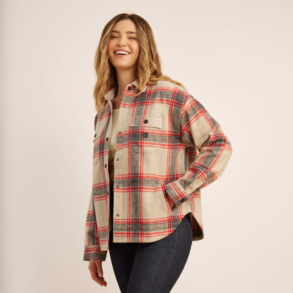 Womens Long Sleeve Plaid Hoodie Jacket Button Down Casual Boyfriend Blouse  Shirts Tops Flannel Shirts with Pocket Black at  Women's Clothing  store