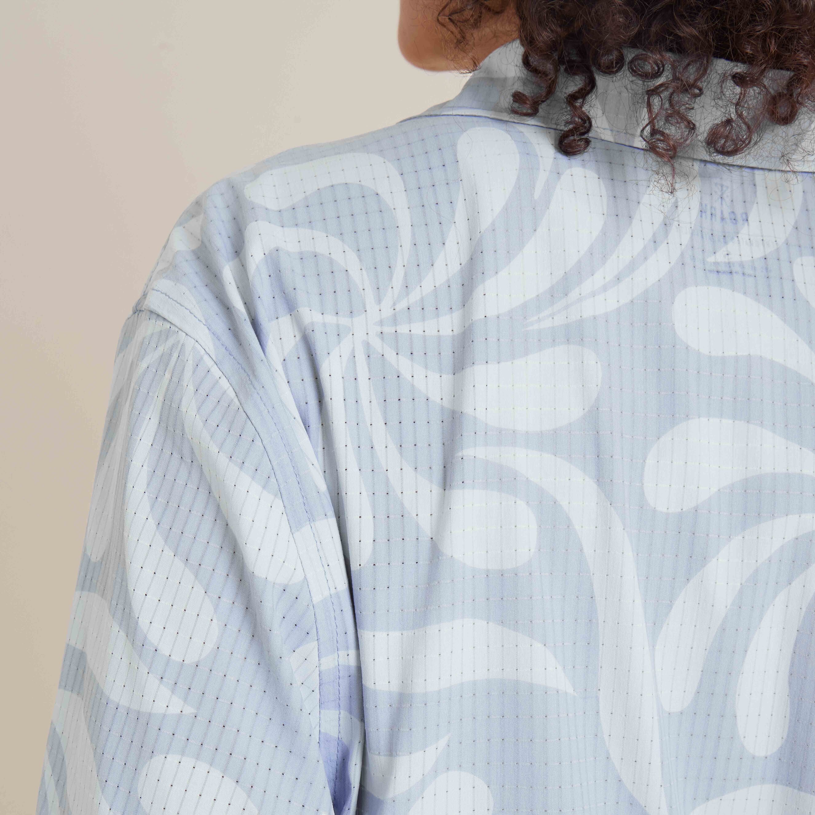 Bless Up Breathable Stretch Shirt in Dusty Sky – Roark