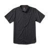 Front view: The Bless Up Shirt in Black - clean and modern.