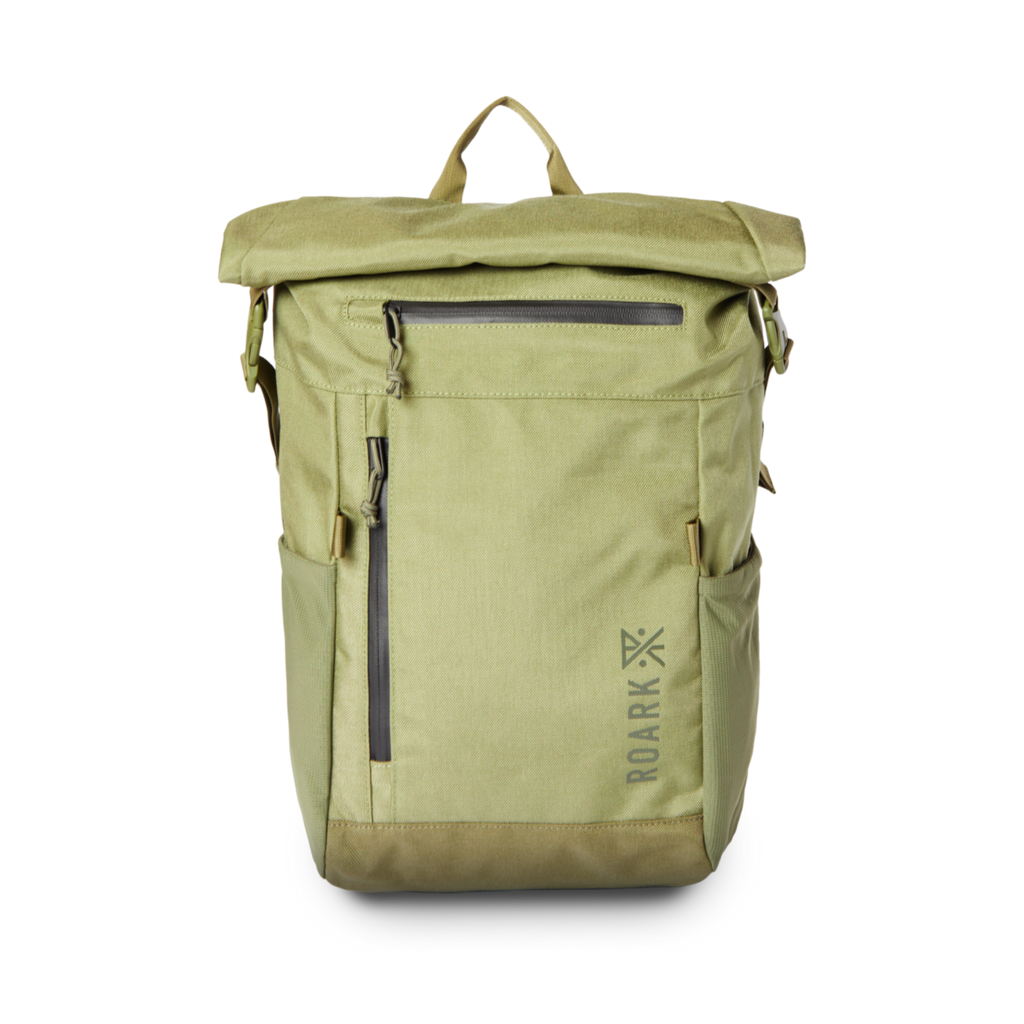 The front of Roark's Passenger 27L 2.0 Bag in Light Army Big Image - 1