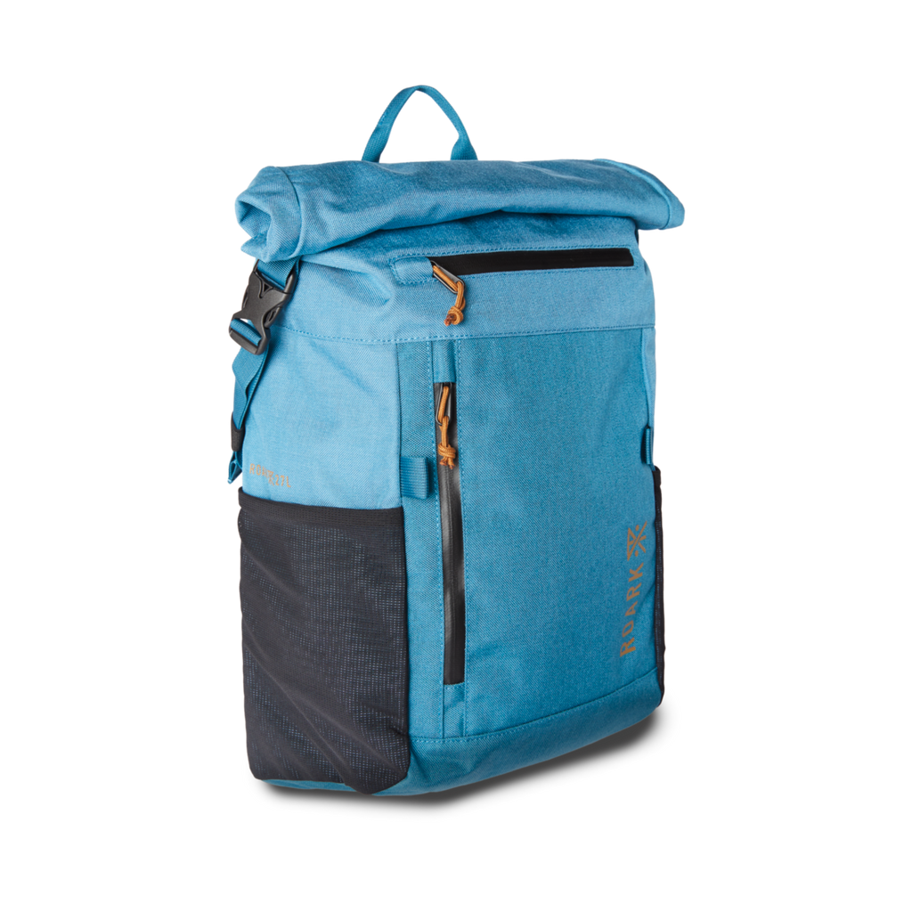 The front, turned view of Roark's Passenger 27L 2.0 Bag in Slate Big Image - 4