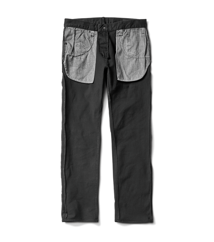 HWY 133 Slim Fit Broken Twill Jeans - Black 2 – Roark