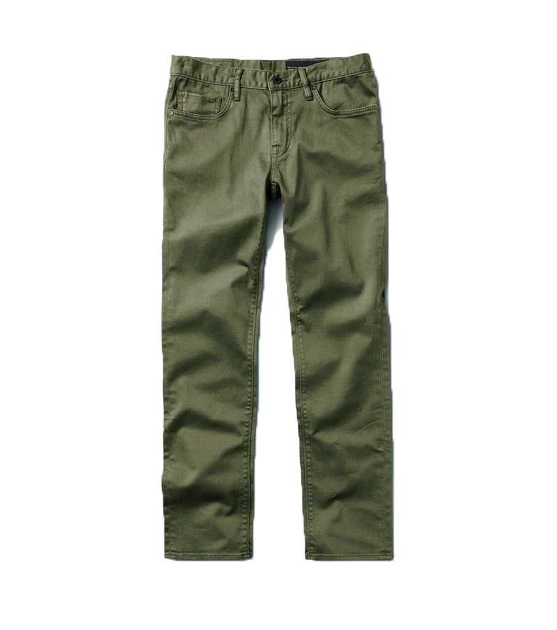 Explore With Roark Military Green Jeans Big Image - 1