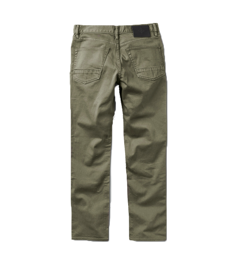 Explore With Roark Military Green Jeans  Big Image - 11