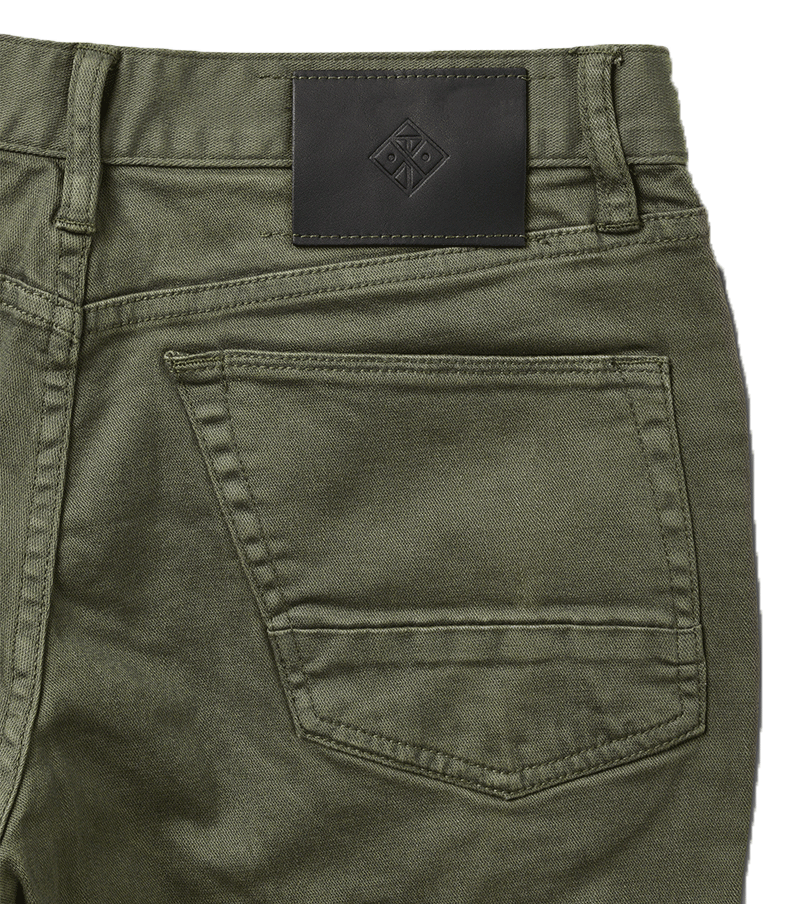 Explore With Roark Military Green Jeans  Big Image - 7