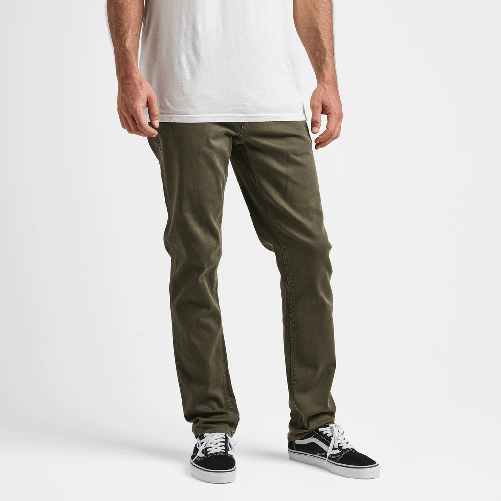 Explore With Roark Military Green Jeans Big Image - 2