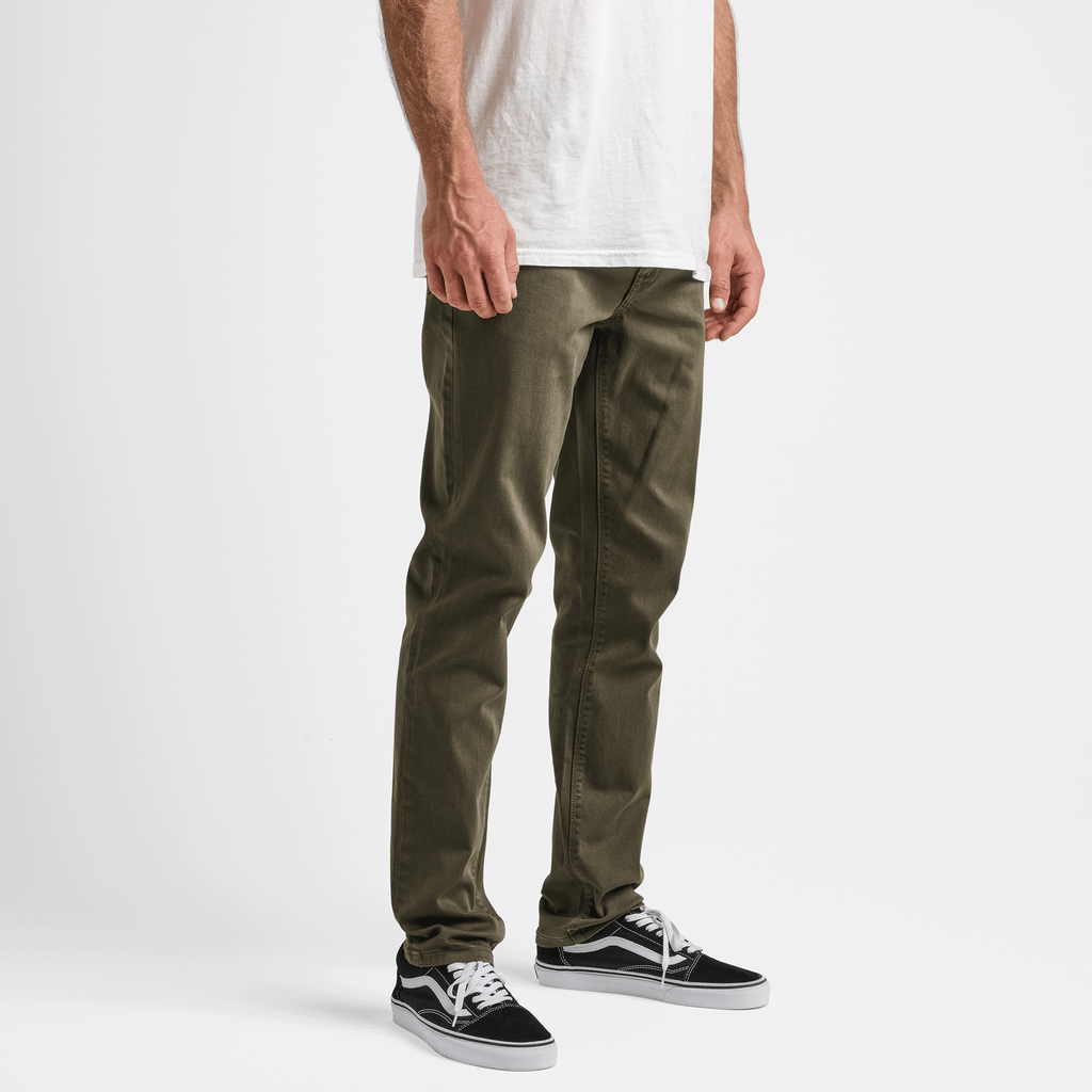 Explore With Roark Military Green Jeans Big Image - 4