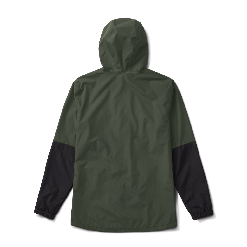 Roark Men's Outdoor Clothing and Gear | The Cascade Rain Shell Jacket in Dark Military Big Image - 9