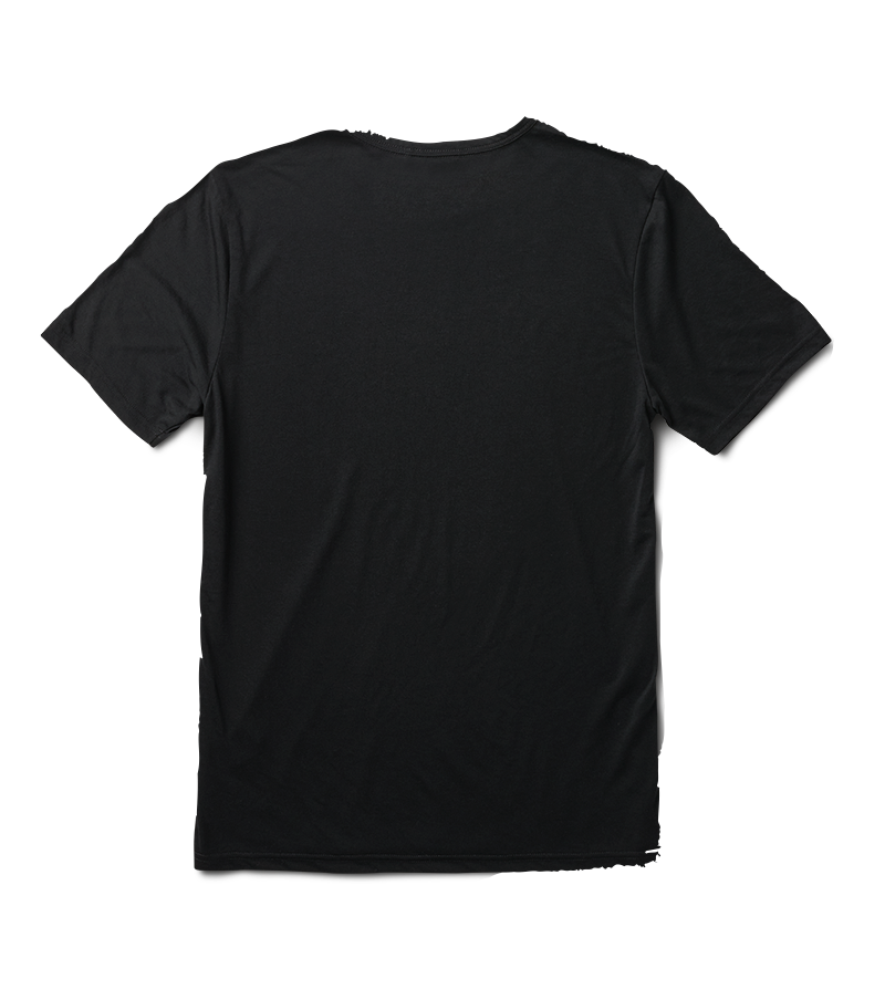 The back of the Mathis Serpiente Short Sleeve Knit - Black Big Image - 6