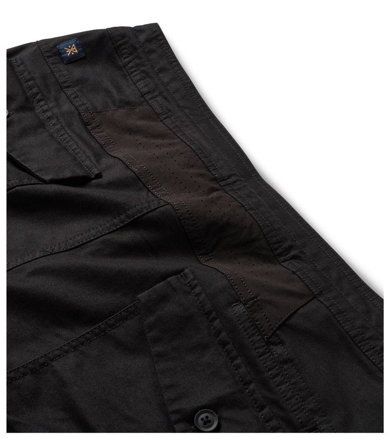 Louis Vuitton LV x YK Technical Gabardine Pants, Black, 36