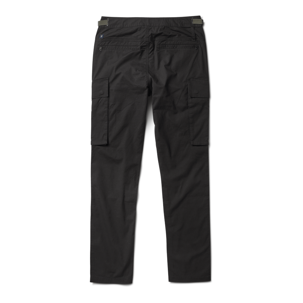 The back of Roark's Campover Cargo Pants in Black Big Image - 6