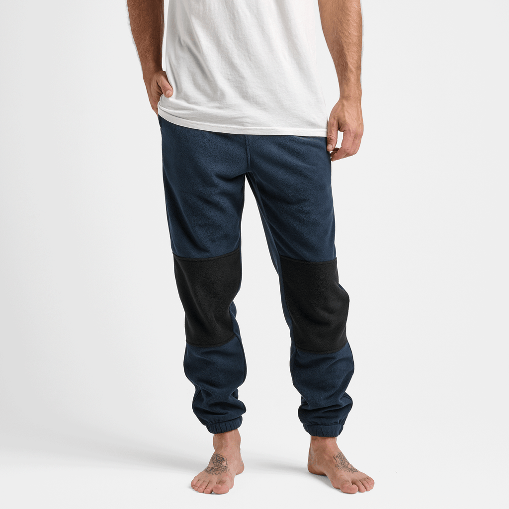 Roark Men's Outdoor Clothing and Gear | Campover Fleece Pants in Dark Navy. Big Image - 2
