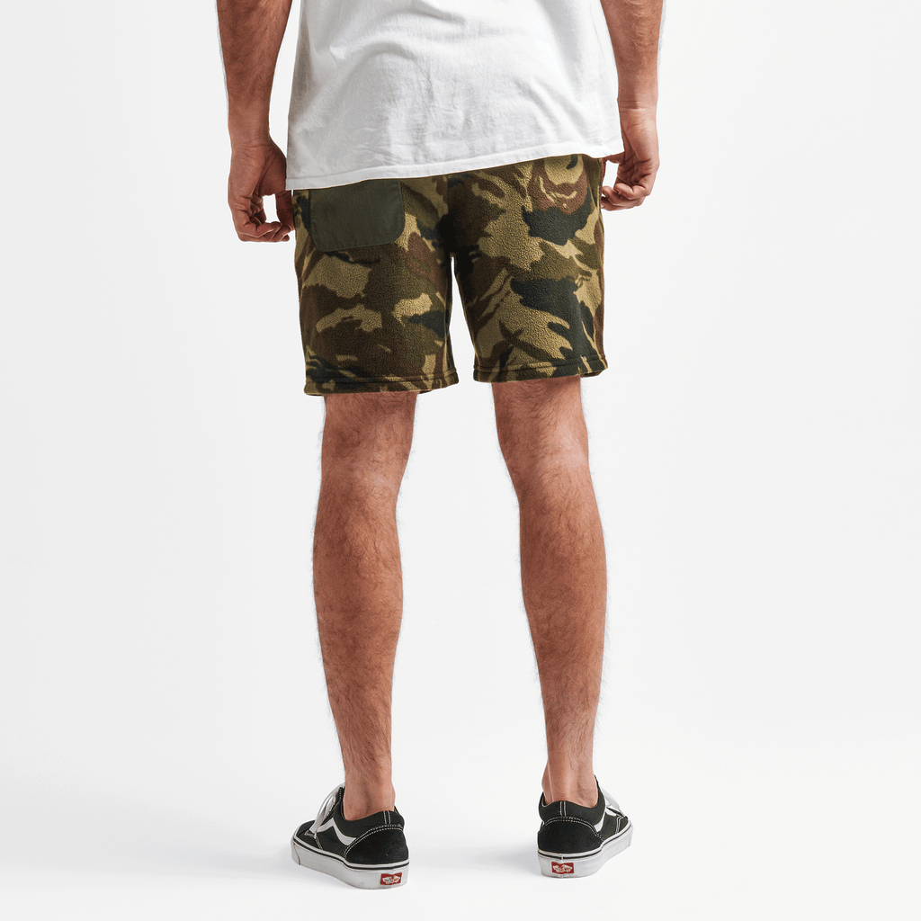 The on body view of Roark's Campover Comfort Shorts - Camo Big Image - 3