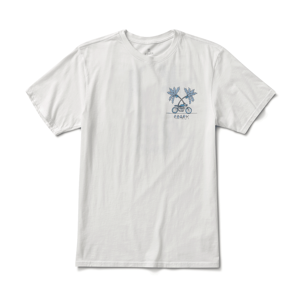 The front of Roark's Palm Cafe Premium Tee - Off White Big Image - 2