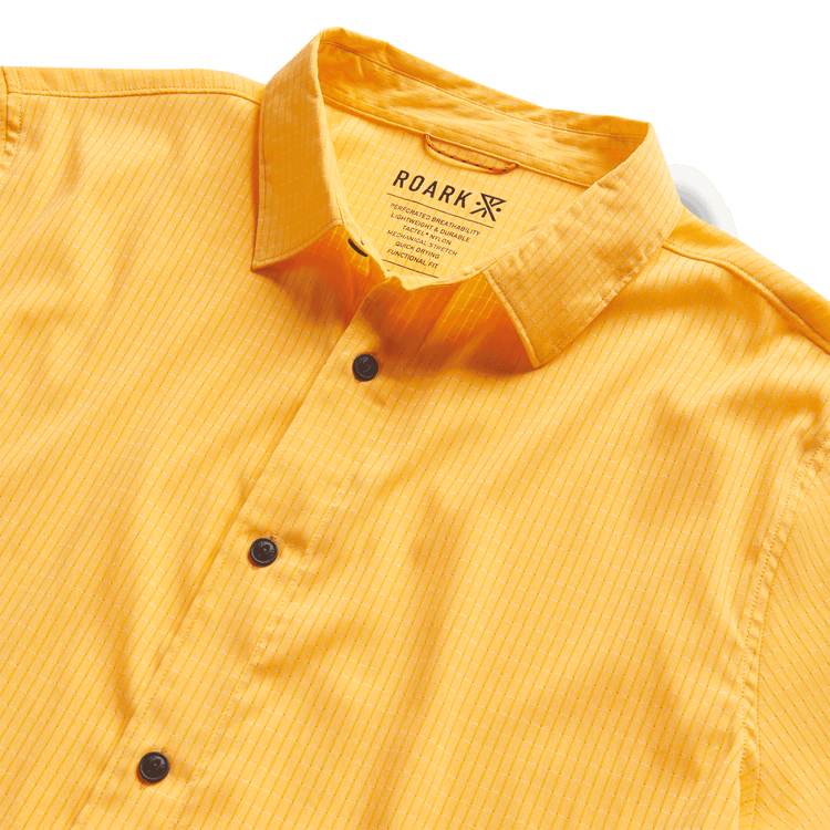 Bless Up Breathable Stretch Shirt - Gold – Roark