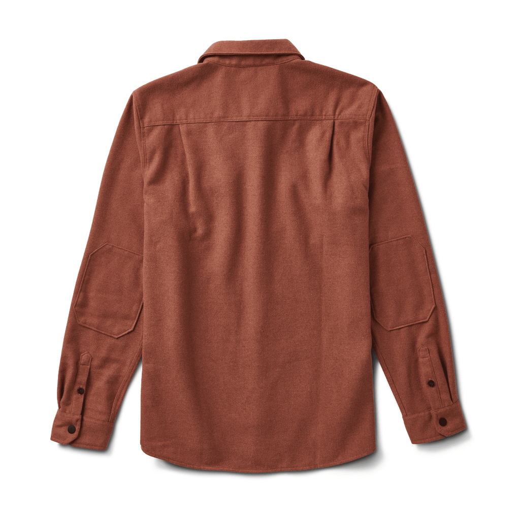 The back of Roark's Nordsman Long Sleeve Flannel - Russet Big Image - 6