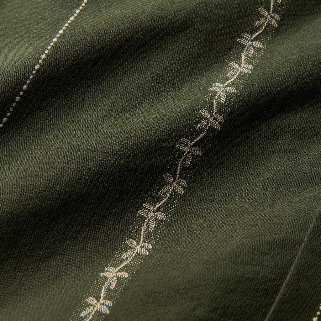 The pattern of Roark's Gonzo Camp Collar Shirt - Treeline Dobby Dark Military Big Image - 9