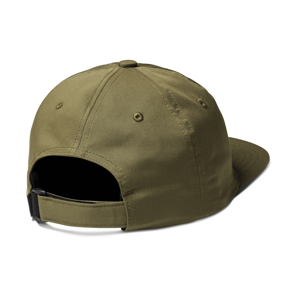 The back of Roark men's Layover Strapback Hat - Military Big Image - 5