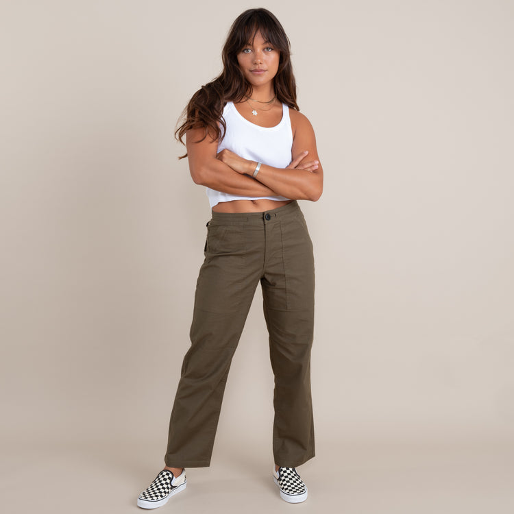 Women's Stretch Explorer Pants, Low-Rise Slim-Leg